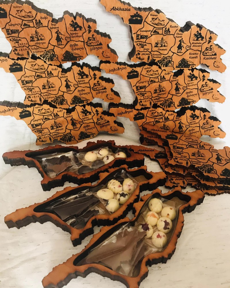 „შოკოლაბი“ ბაზარზე საქართველოს რუკის ფორმის შოკოლადებს გამოიტანს