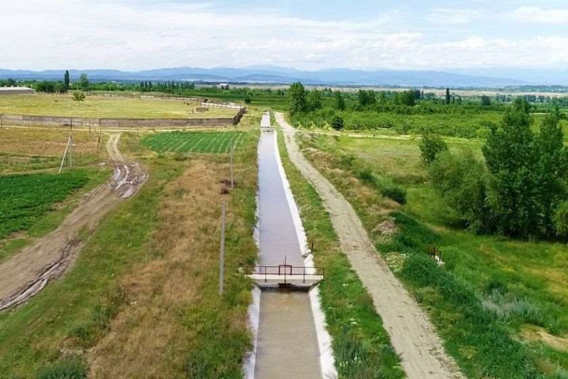საქართველოში წყალუზრუნველყოფილი სასოფლო-სამეურნეო მიწების რაოდენობა გაიზარდა