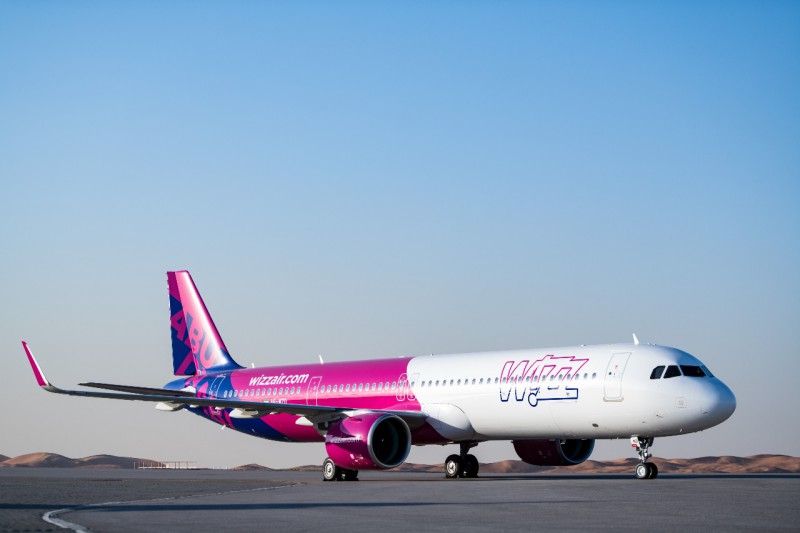 Wizz Air Abu Dhabi ქუთაისის მიმართულებით ფრენის სიხშირეს ზრდის