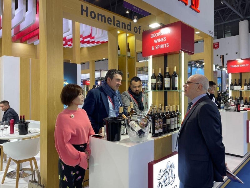 ღვინის ეროვნული სააგენტოს მხარდაჭერით, ჩინეთში ქართული ღვინის მასშტაბური წარდგენა გაიმართა