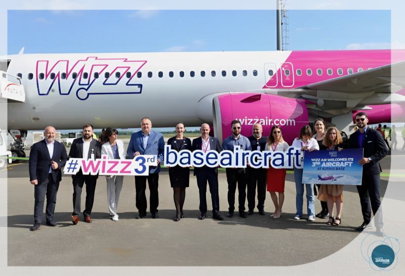 Wizz Air-მა 5 ახალი მიმართულებით ფრენები დაიწყო