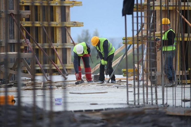 მშენებლობის დარგში დასაქმებულთა საშუალო თვიური ხელფასი 5.7 %-ით შემცირდა