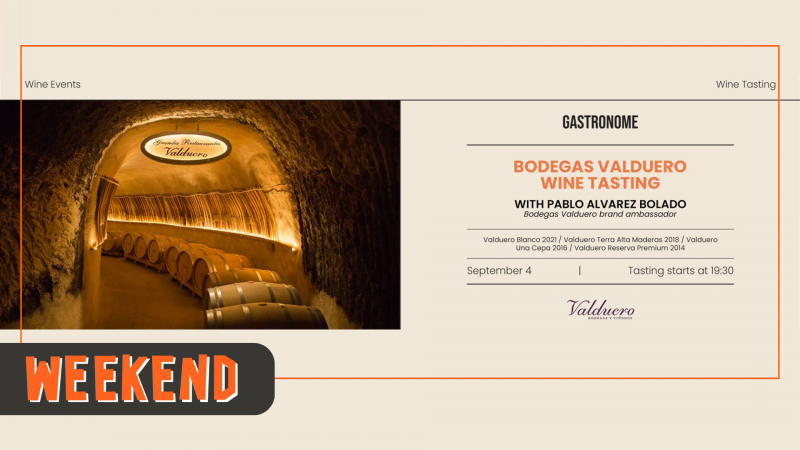 Bodegas Valduero-ს ღვინის დეგუსტაცია Gastronome-ში