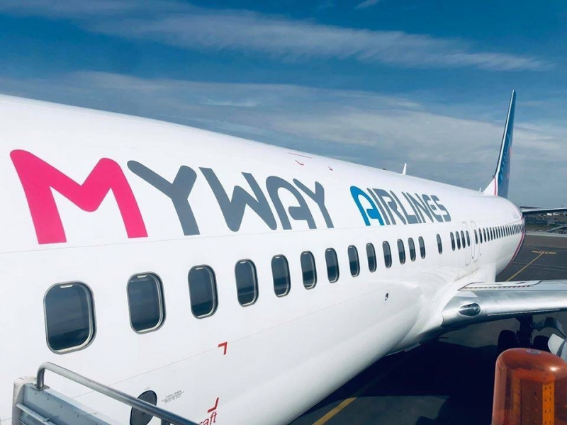 ავიაკომპანია Myway Airlines-ი სამგზავრო გადაყვანებს უბრუნდება