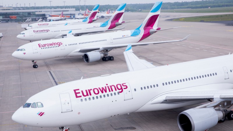 Eurowings-ი თბილისის მიმართულებით რამდენიმე რეისს გერმანიის დედაქალაქიდანაც შეასრულებს