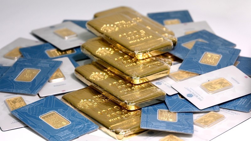 ეროვნულმა ბანკმა 169 ოქროს ზოდი გაყიდა
