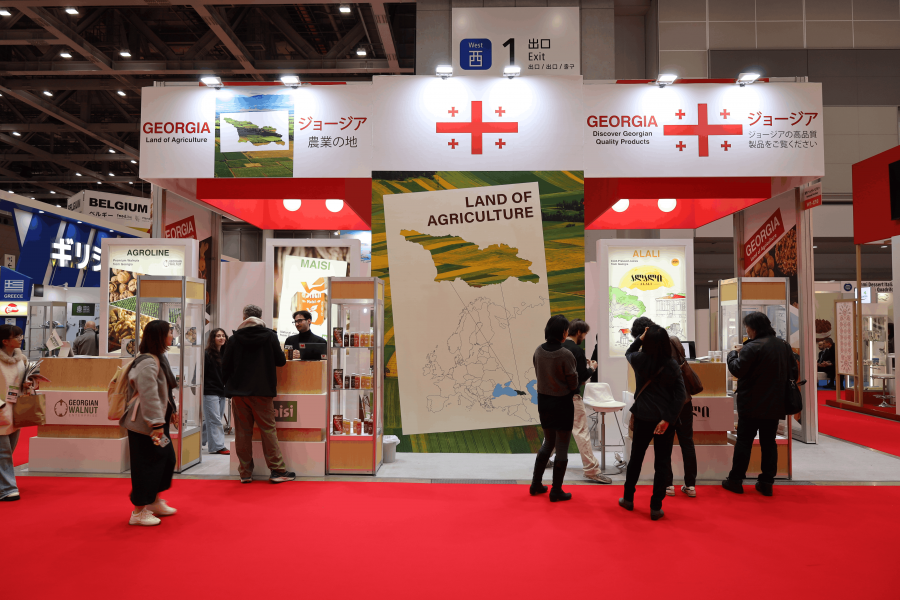 ტოკიოში საერთაშორისო გამოფენაზე „Foodex Japan 2026" საქართველოს პავილიონია წარმოდგენილი