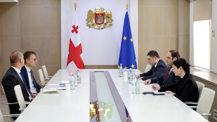 საქართველოს მთავრობის ადმინისტრაციის უფროსი ლევან ჟორჟოლიანი საქართველოში პოლონეთის მისიის ხელმძღვანელს არტურ გებალს შეხვდა