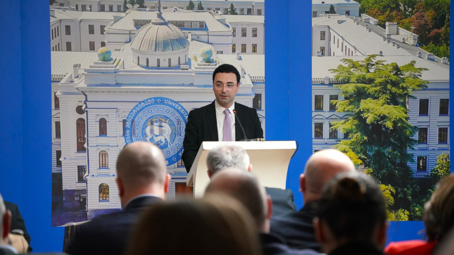 ეროვნული ბანკის აღმასრულებელი დირექტორი ბექა დოჭვირი, ივანე ჯავახიშვილის 150 წლის იუბილესადმი მიძღვნილი კვირეულის ფარგლებში, თსუ-ში გამართულ ღონისძიებას დაესწრო