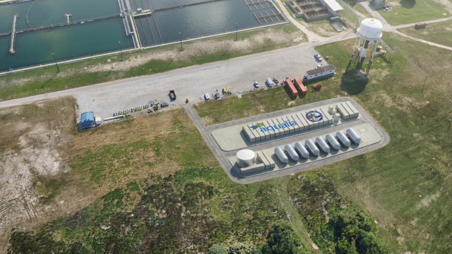 ჯივიპის მფლობელი Aqualia ამერიკაში, ტეხასის შტატში, წყლის კრიტიკულ დეფიციტს ინოვაციური პროექტით გადაჭრის