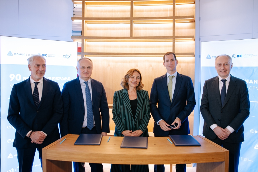 ბიზნესების მხარდასაჭერად, თიბისიმ IFC-სა და CDP-ისთან პარტნიორობა გააფორმა
