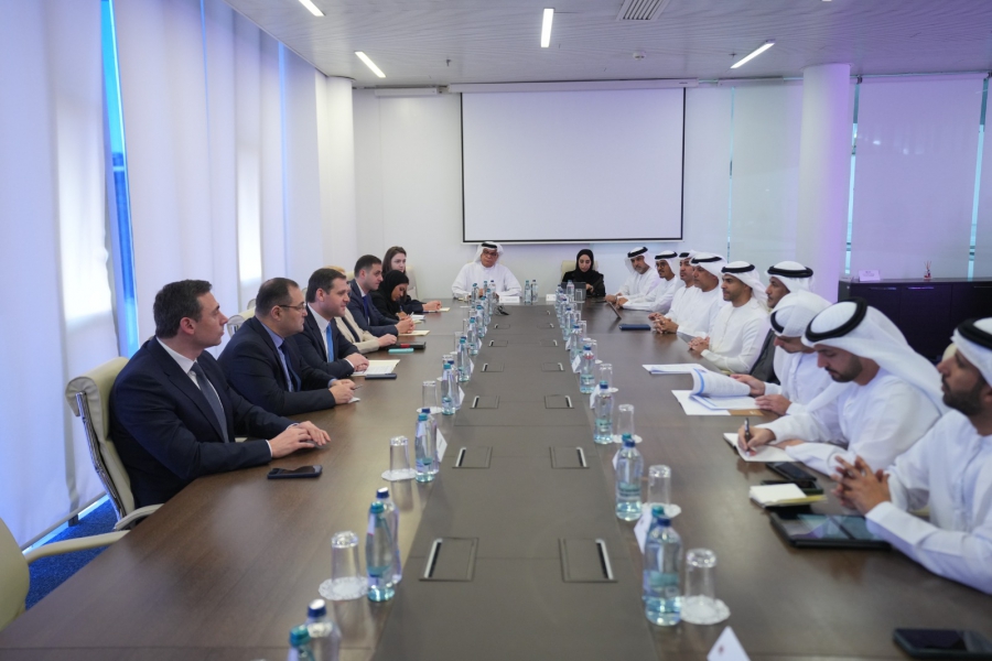 გენადი არველაძე და ინგა ფხალაძე არაბთა გაერთიანებული საამიროების სახელმწიფო მინისტრს და მის თანმხლებ ბიზნეს-დელეგაციას შეხვდნენ