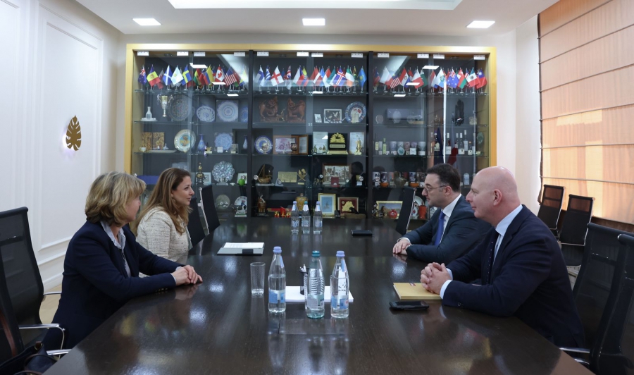 დავით სონღულაშვილი BP-ის საქართველოს ოფისის ხელმძღვანელს შეხვდა