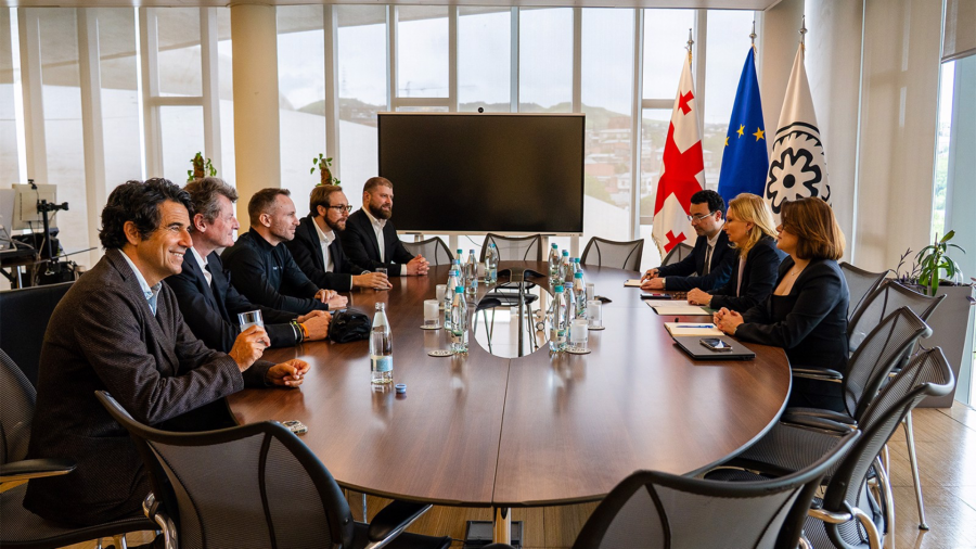 ნათია თურნავა კომპანია Tether-ის წარმომადგენლებს შეხვდა
