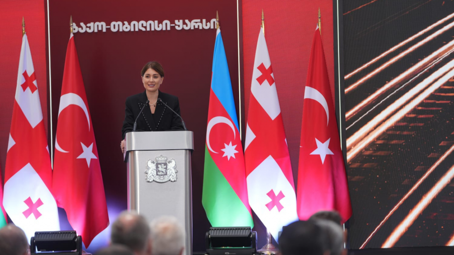 ბაქო-თბილისი-ყარსის რკინიგზა ქმნის ახალ შესაძლებლობებს სავაჭრო-ეკონომიკური თანამშრომლობის თვალსაზრისით, რაც გააუმჯობესებს რეგიონში არსებული ტვირთების მომსახურებას და კიდევ უფრო გაამყარებს საქართველოს როლს შუა დერეფანში - თამარ იოსელიანი