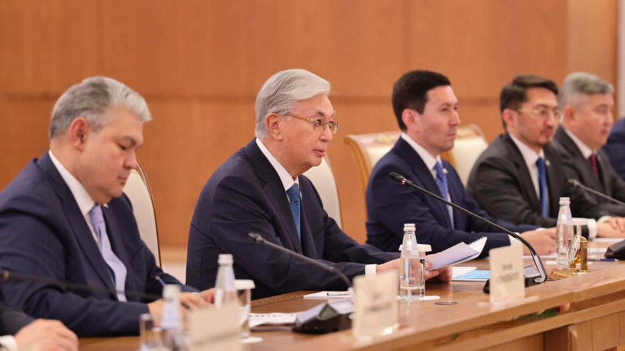 მსურს აღვნიშნო ის პროგრესი, რომელსაც საქართველომ ბოლო წლებში მიაღწია, თქვენი ძლიერი ლიდერობა საშუალებას აძლევს საქართველოს, წარმატებით გაუმკლავდეს რთულ გამოწვევებს და ამავდროულად შეინარჩუნოს განვითარების სტაბილური კურსი l კასიმ-ჟომარტ ტოკაევი ირაკლი კობახიძეს