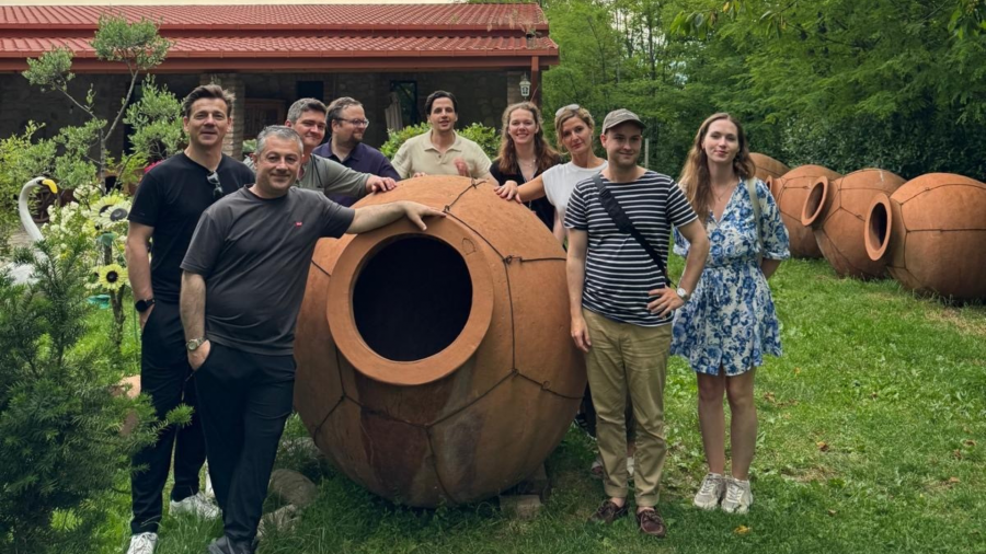 German wine professionals tour Georgia with support from National Wine Agency