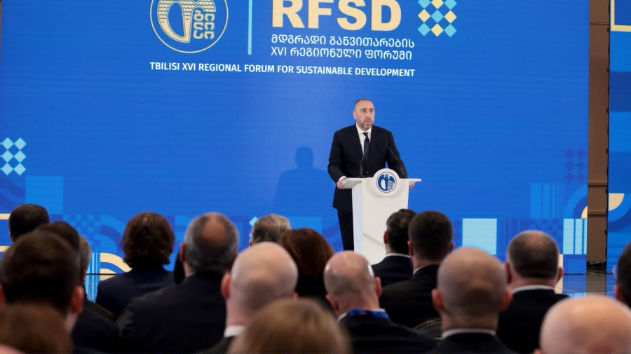 მდგრადი განვითარების გრძელვადიან პროცესში თბილისის ფორუმი იქცა პლატფორმად, სადაც შეგვიძლია ყოველწლიურად შევაფასოთ პროგრესი და გლობალური ცვლილებების კონტექსტში განვიხილოთ მნიშვნელოვანი საკითხები - ზურაბ აბაშიძე