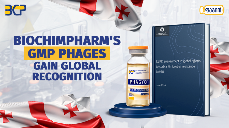 BioChimPharm’s GMP phage production in the global spotlight