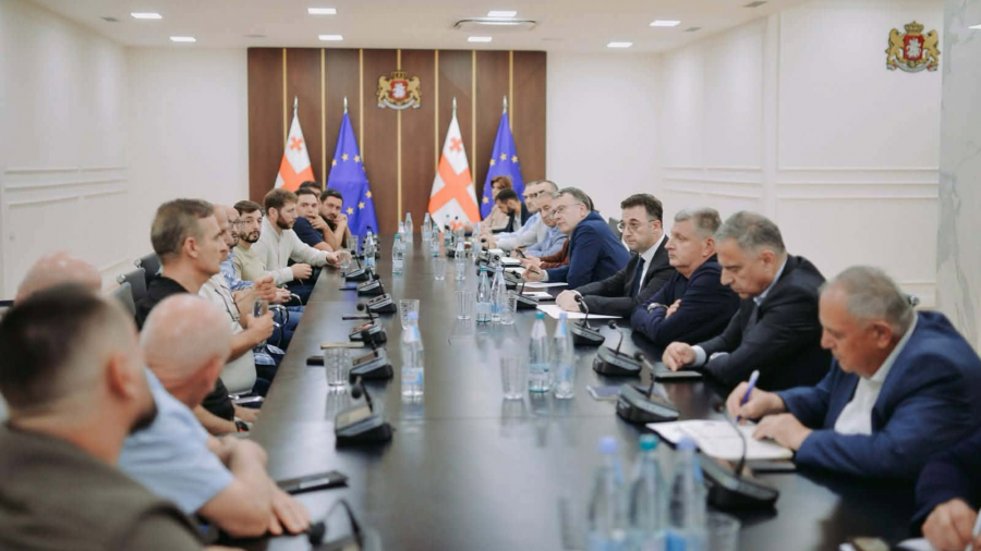 დავით სონღულაშვილი სასათბურე მეურნეობების წარმომადგენლებს შეხვდა