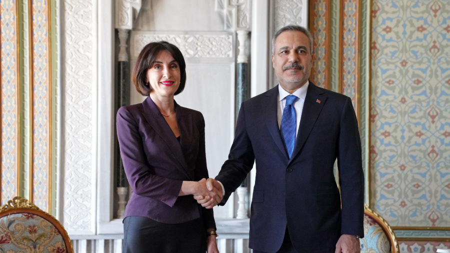 მაკა ბოჭორიშვილი თურქეთის საგარეო საქმეთა მინისტრს, ჰაქან ფიდანს შეხვდა