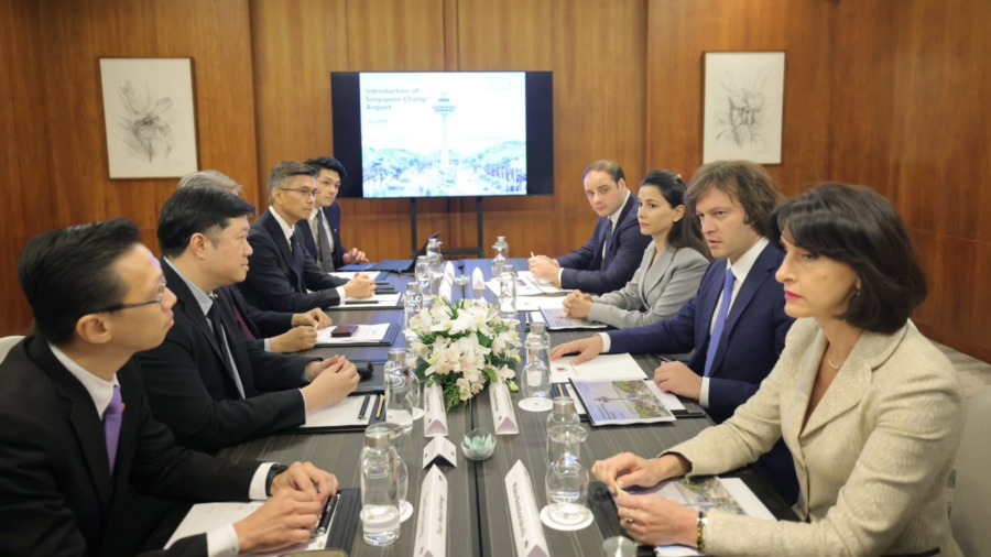 Georgian PM, Changi Airports International CEO discuss airport development, aviation cooperation