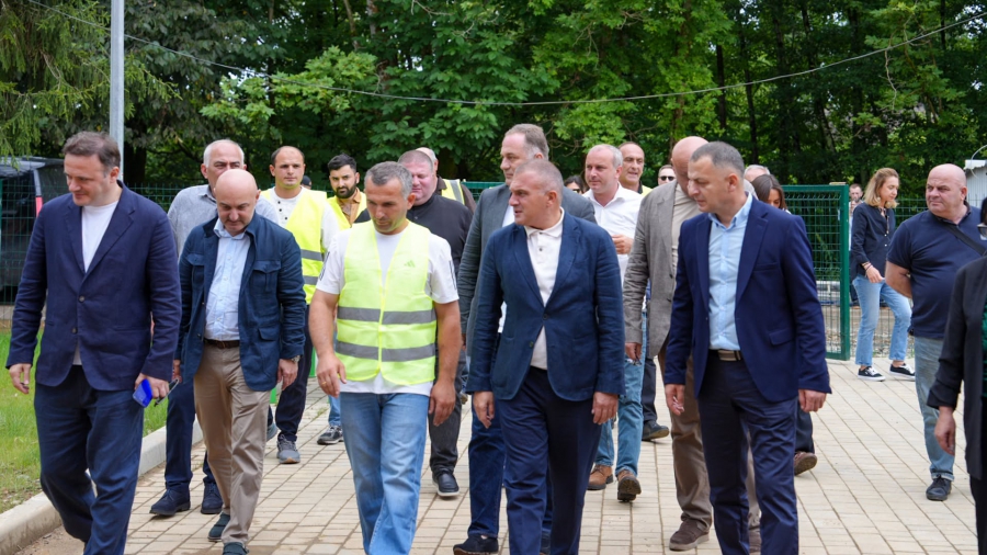 ინფრასტრუქტურის მინისტრი წალენჯიხის მუნიციპალიტეტში მიმდინარე და დაგეგმილ პროექტებს ადგილზე გაეცნო