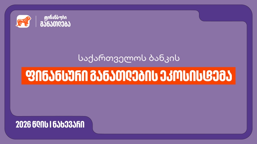 საქართველოს ბანკის ფინანსური განათლების ეკოსისტემა - ინიციატივა, რომელიც ფინანსურ განათლებას ყველა თაობისთვის ხელმისაწვდომს ხდის