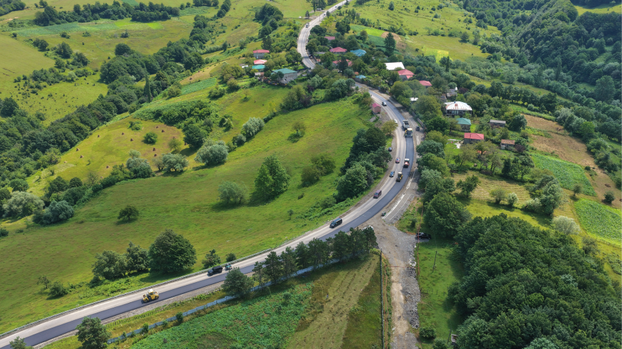 Rehabilitation works underway on 17km stretch of Gomi–Sachkhere–Chiatura–Zestaponi highway