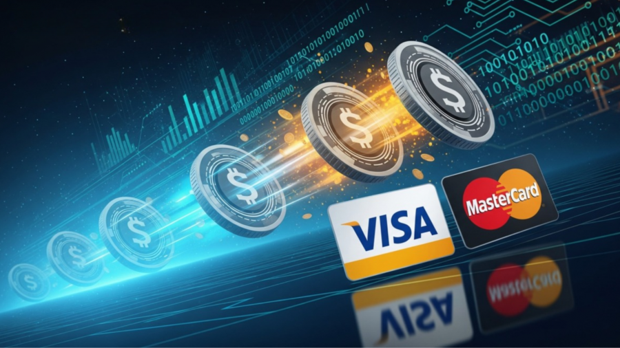Visa-სა და Mastercard-ის მონაწილეობით შექმნილმა კონსორციუმმა ახალი გლობალური სტეიბლკოინი წარადგინა