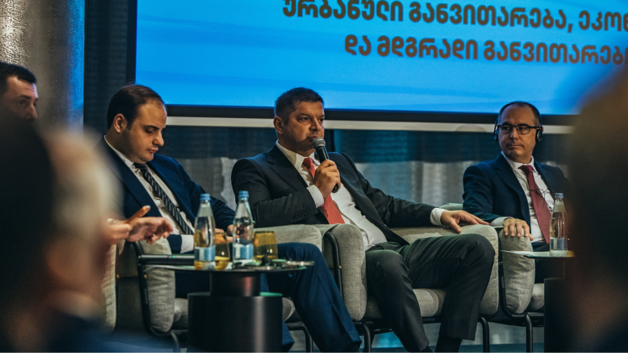 საქართველოს გაერთიანებული წყალმომარაგების კომპანიის დირექტორმა ბესიკ ჯიქურაულმა საქართველოს ეკონომიკური ფორუმის ფარგლებში დისკუსიაში მონაწილეობა მიიღო