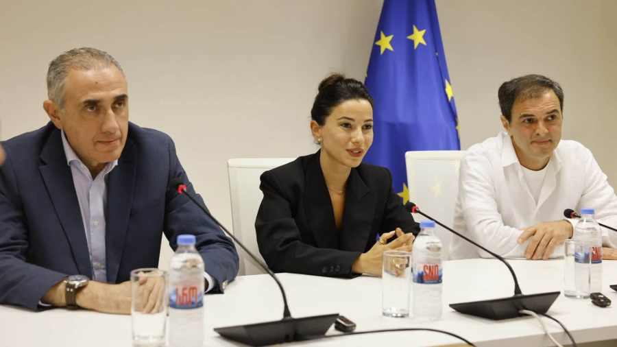 ეკონომიკისა და მდგრადი განვითარების მინისტრმა, მარიამ ქვრივიშვილმა საქართველოს სახელმწიფო ელექტროსისტემის თანამშრომლებს ახალი ხელმძღვანელი, დავით ვარდიაშვილი წარუდგინა