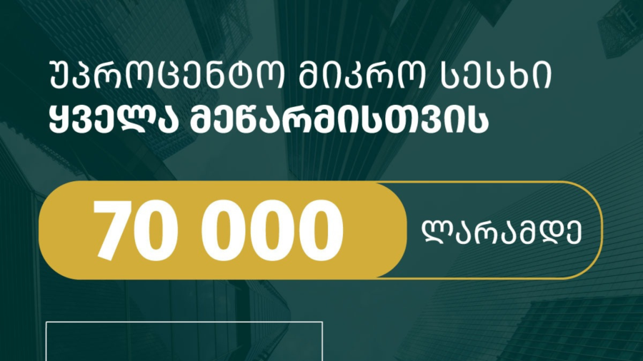 70 000 ლარამდე უპროცენტო სესხი შენი ბიზნესისთვის - მიკრომეწარმეობის მხარდაჭერის სახელმწიფო პროგრამა ფართოვდება