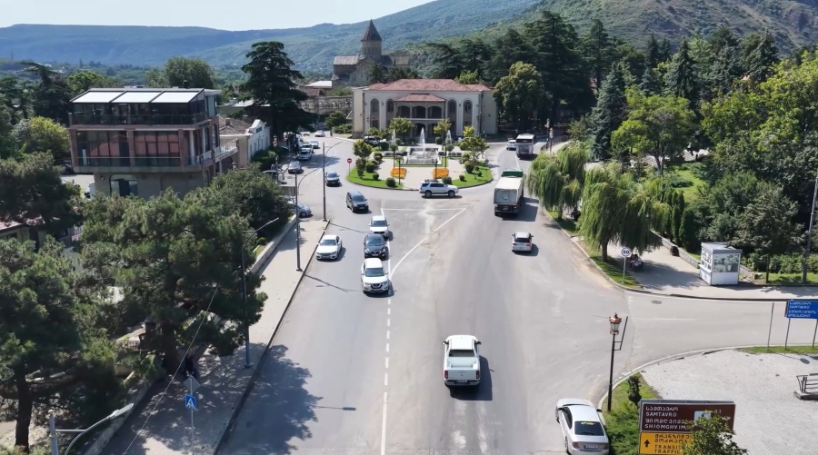 მცხეთაში სატვირთო მოძრაობის დროებით გადართვით გამოწვეული დისკომფორტის შემცირებაზე მუშაობა მიმდინარეობს