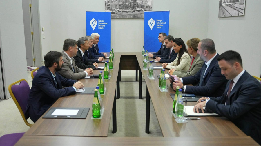 ეკონომიკისა და მდგრადი განვითარების მინისტრი, ჩინეთის საზღვაო-სატრანსპორტო კომპანია COSCO SHIPPING Lines-ის რეგიონულ მენეჯერს შეხვდა
