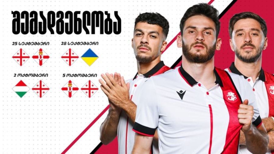 ერთა ლიგა 2026/27 | საქართველოს ნაკრების შემადგენლობა