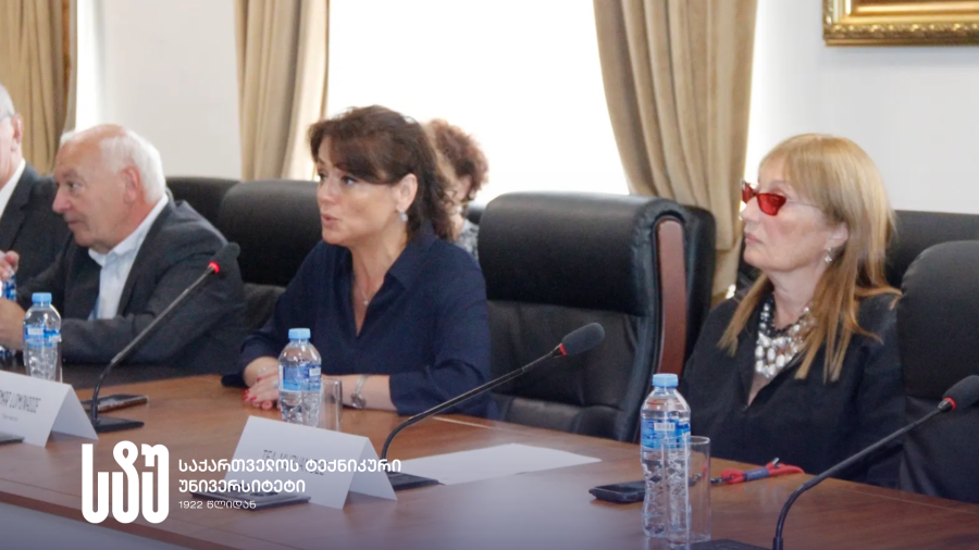 საქართველოს ტექნიკურ უნივერსიტეტში ჩინეთის საერთაშორისო CORE აკადემიის დელეგაციასთან შეხვედრა გაიმართა