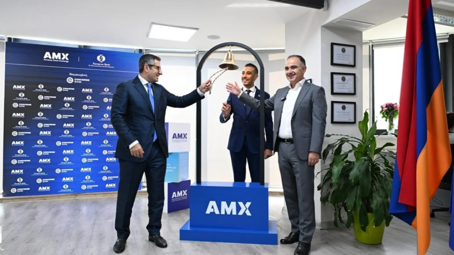 EBRD-ის ობლიგაციები სომხეთის საფონდო ბირჟაზე განთავსდა