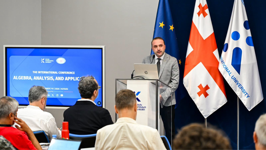 ქუთაისის საერთაშორისო უნივერსიტეტში მათემატიკოსთა საერთაშორისო კონფერენცია გაიხსნა