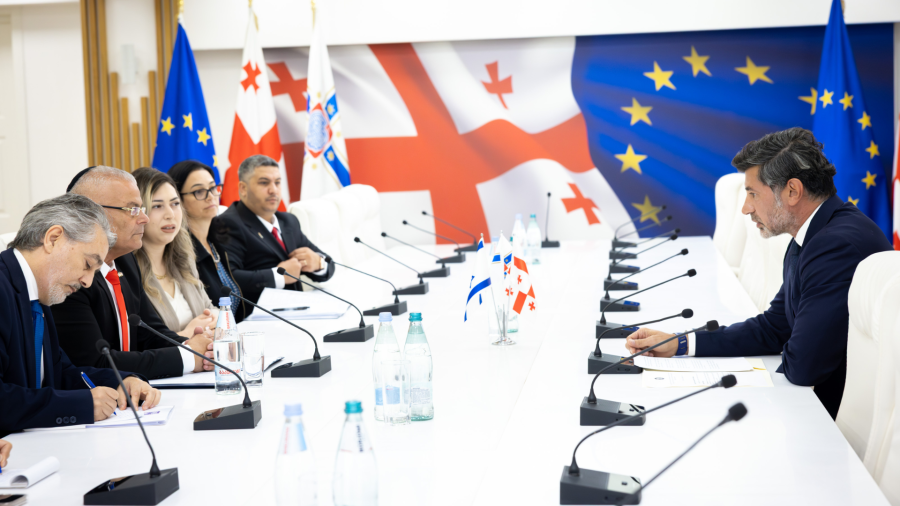 კახა კალაძე ისრაელის საგარეო საქმეთა მინისტრის მოადგილეს შეხვდა