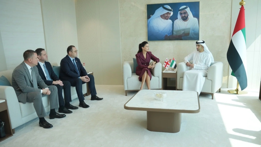 Economy Minister meets UAE Minister of State for Foreign Trade Thani bin Ahmed Al Zeyoudi