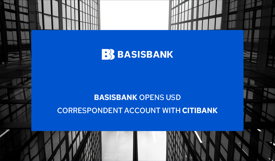 Basisbank Opens USD Correspondent Account with Citibank