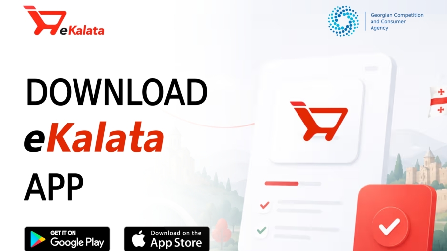 Price comparison portal ekalata.gov.ge now available as a mobile application for Android and iOS