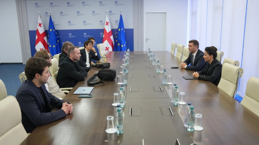 მარიამ ქვრივიშვილი ბლოკჩეინ ტექნოლოგიებზე დაფუძნებული მსოფლიოს უდიდესი პლატფორმის, Tether-ის თავმჯდომარეს და დელეგაციის წევრებს შეხვდა