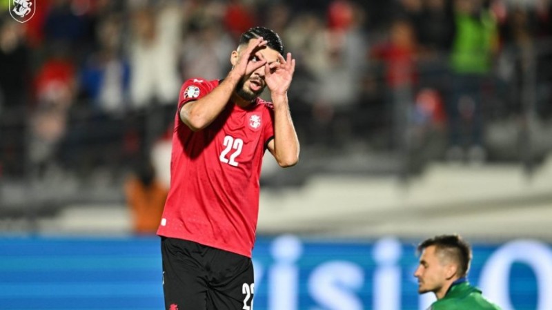 გიორგი მიქაუტაძემ ჩეხეთს პენალტით გოლი გაუტანა